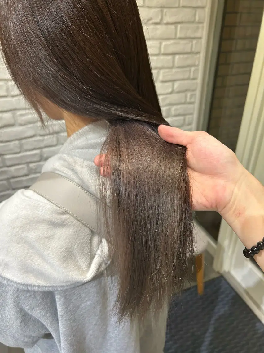 ロング ヘアカラー ︎☀️はるき︎︎☁️ ショートモデル募集のヘアスタイル