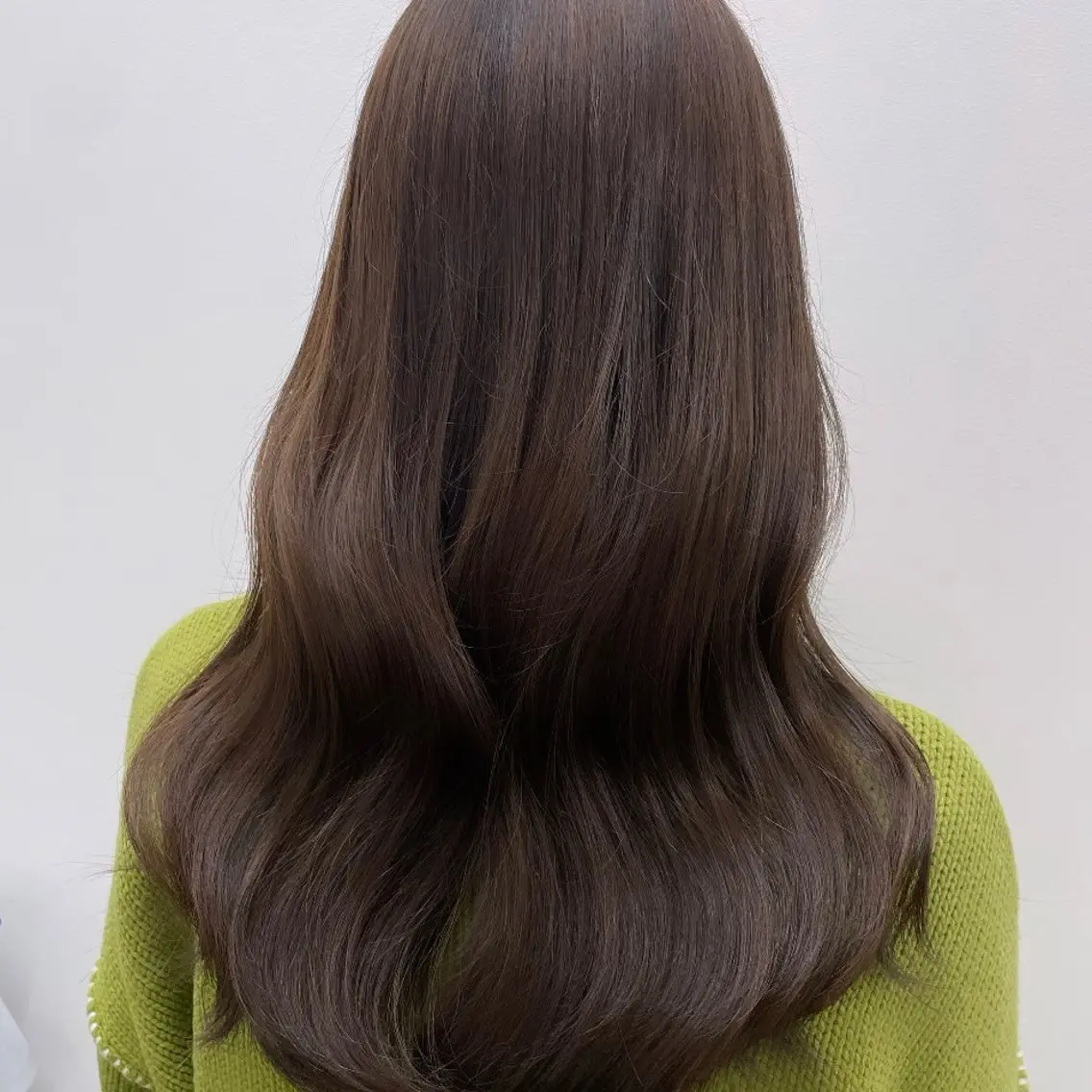 セミロング カット ヘアカラー トリートメント 前髪、顔まわりカット 🎀ゆうなのヘアスタイル