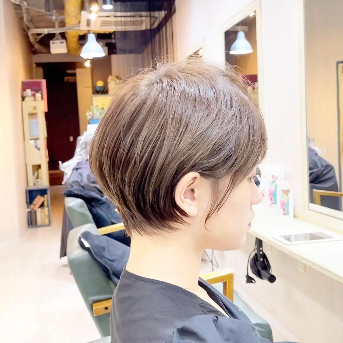 ショート カラー ショートヘア 小保方 一輝のヘアスタイル