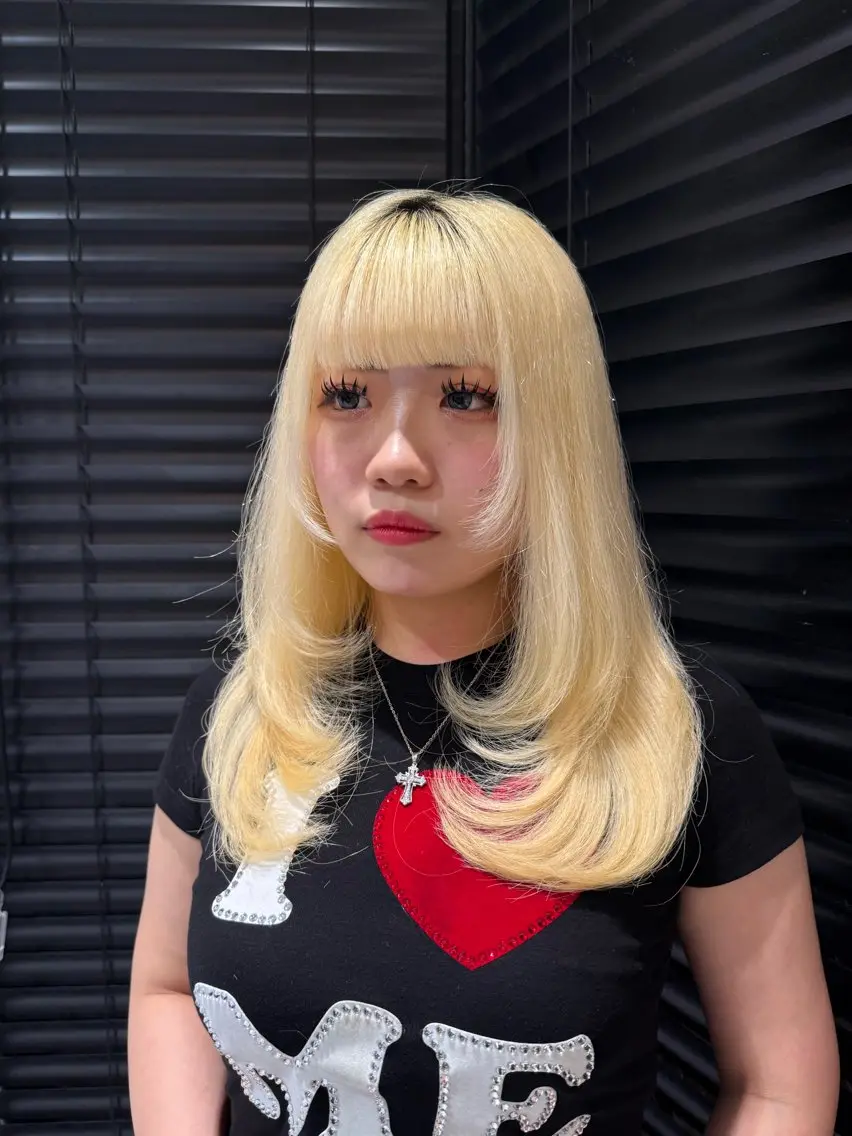 ロング ヘアアレンジ カット トリートメント ヘッドスパ 艶髪/ボブモデル 募集🫧terukaのヘアスタイル