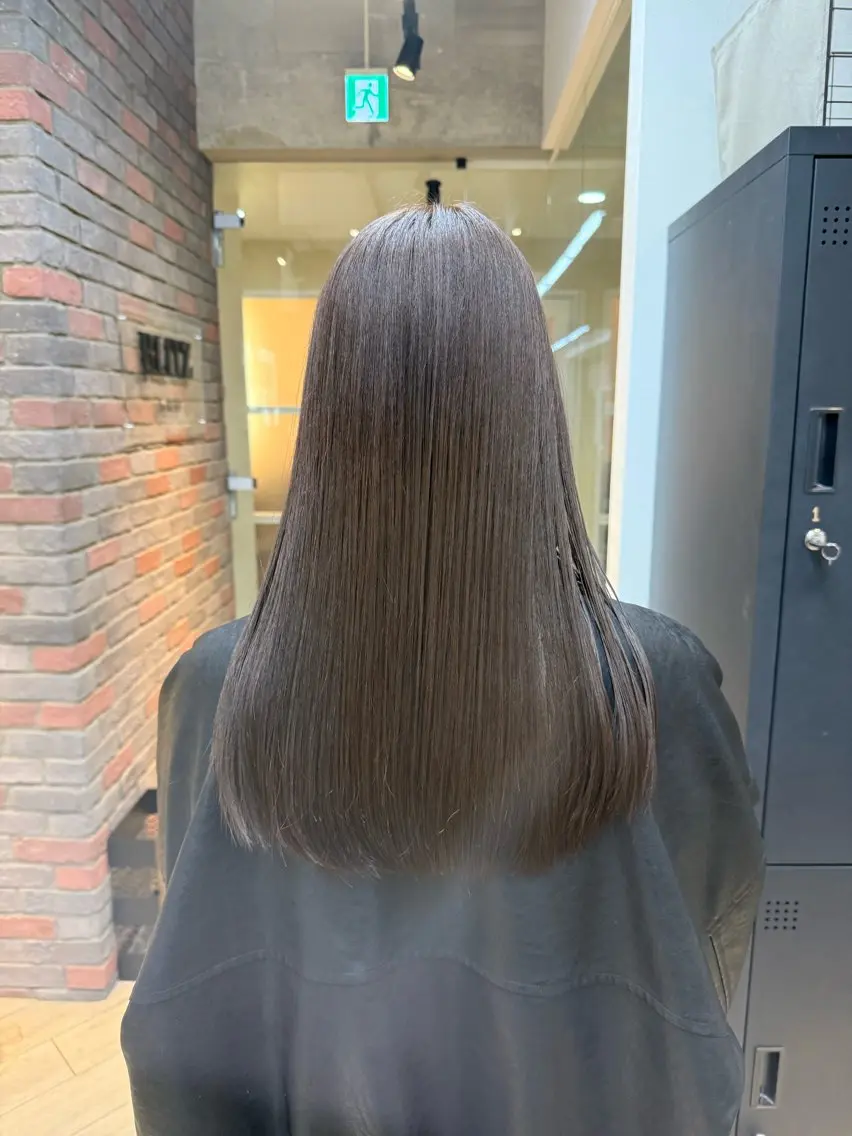 【人気No.2】ブリーチなしダブルカラー+TRの写真