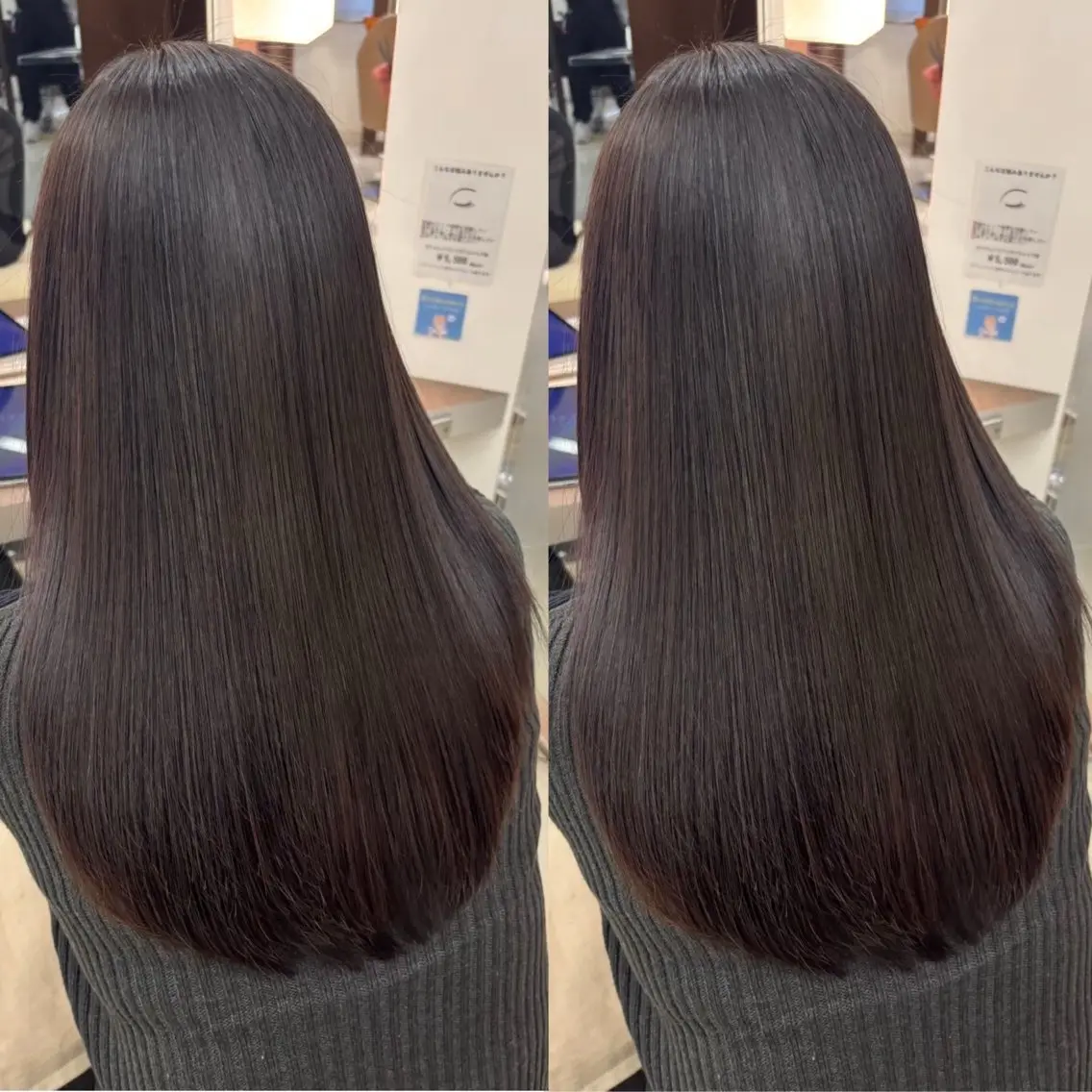 ロング カラー ロング 羽エク指名No1✨️ シールエク🌙しぇるのヘアスタイル