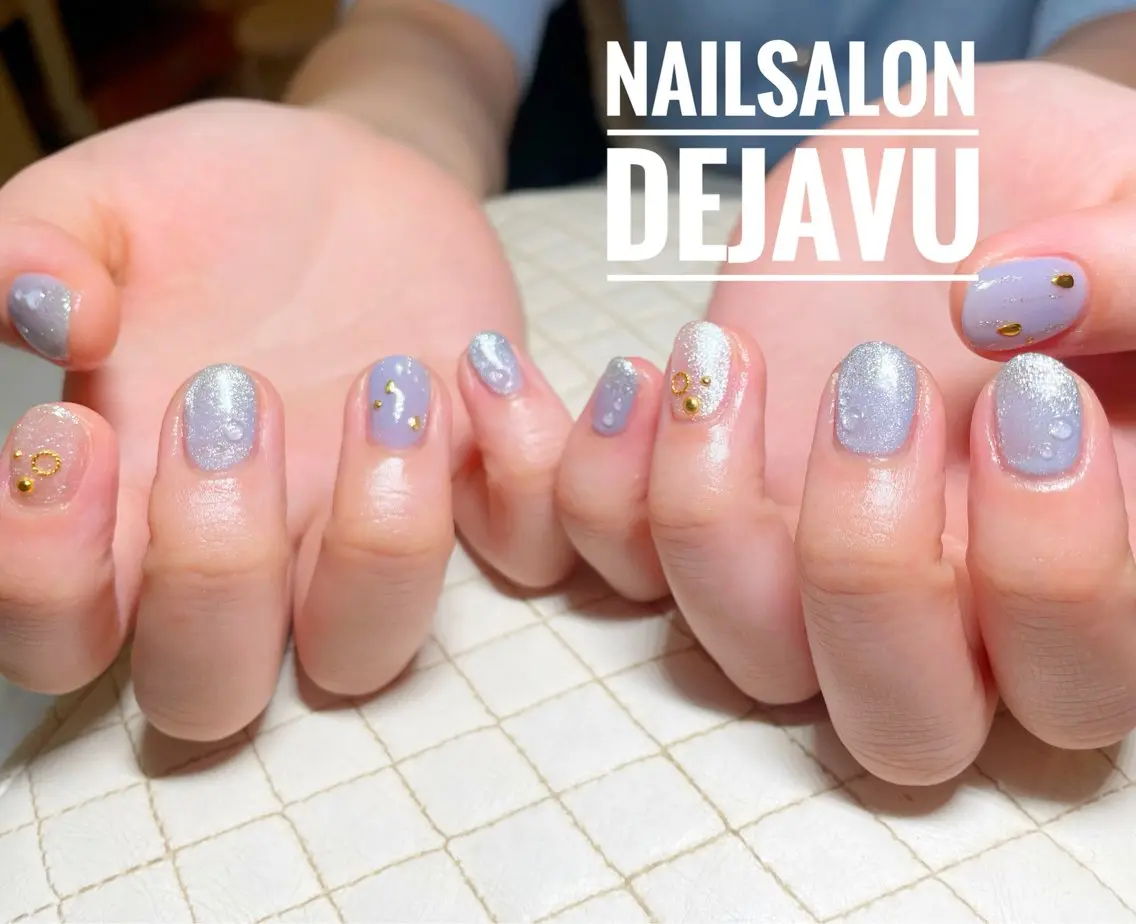 ネイル 持ち込み ハンドネイル Nail salon Dejavu 🌿のネイルデザイン