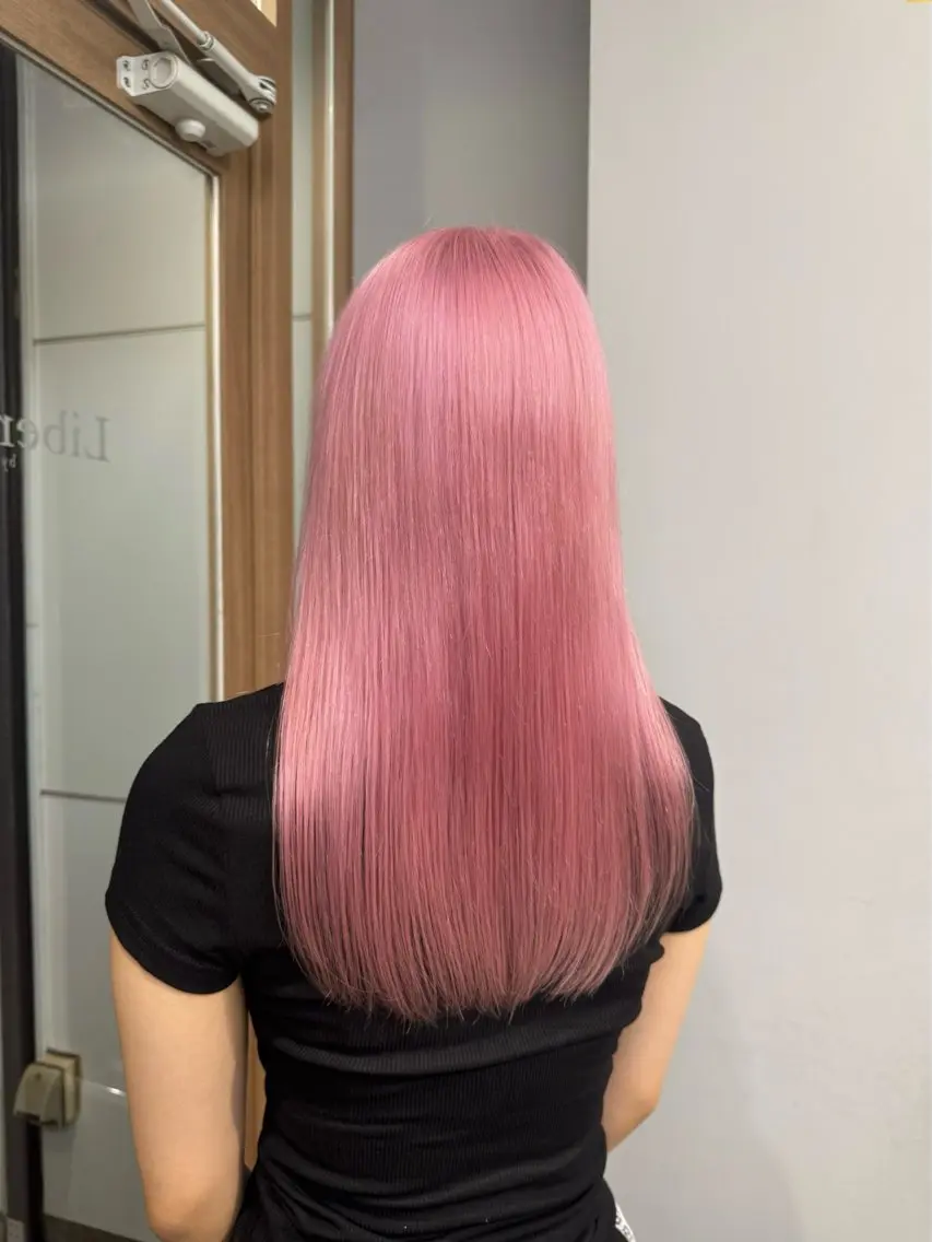 ロング カラー ヘアカラー トリートメント ヘアセット sakura / color ✧のヘアスタイル