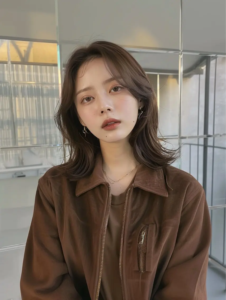 ロング カラー くびれヘア 天神レイヤーカット No.1💖マユカのヘアスタイル