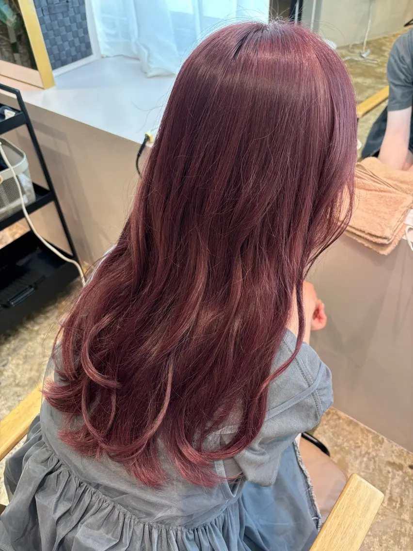 『女性限定』 【光色×ダメージレス】カット✂️+イルミナカラー+薬剤除去🌟の写真
