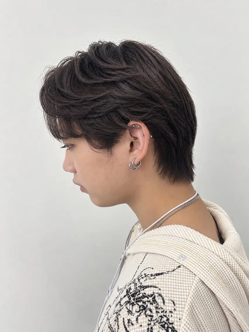 カラー アッシュ ブラウンカラー オリーブカラー ヘアカラー 京都/透明感カラー/ ワンホン／YUNONのヘアスタイル