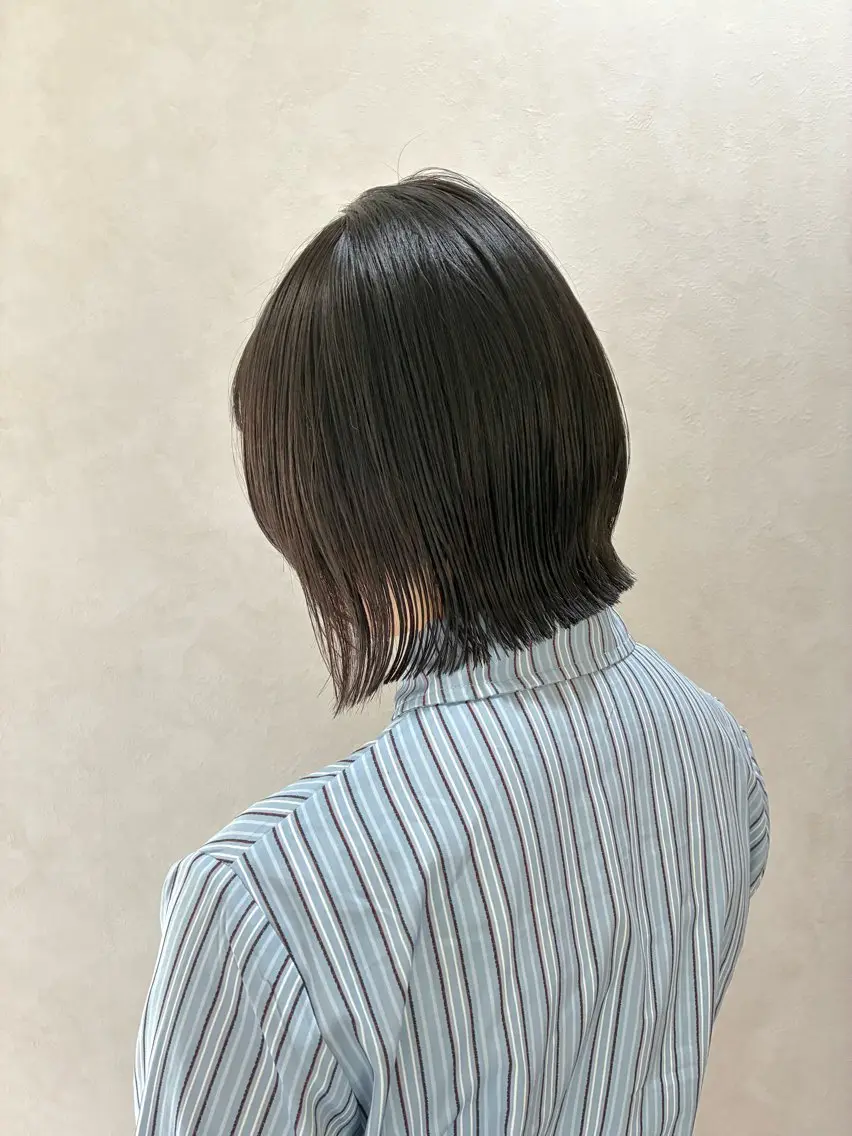 ショート くびれヘア ウルフカット カット ヘアカラー 遠藤 玲のヘアスタイル