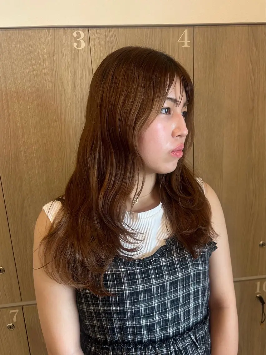 ロング ルプラボウ / せとくち ななのヘアスタイル