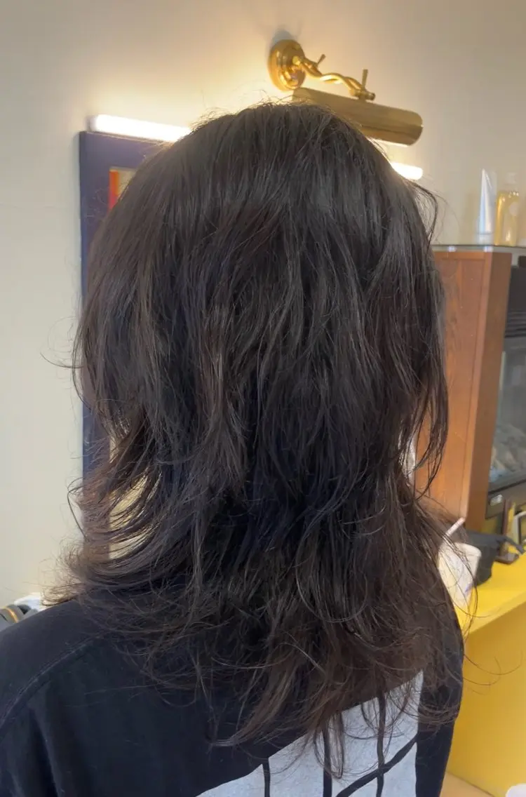 セミロング 横田 尚登のヘアスタイル
