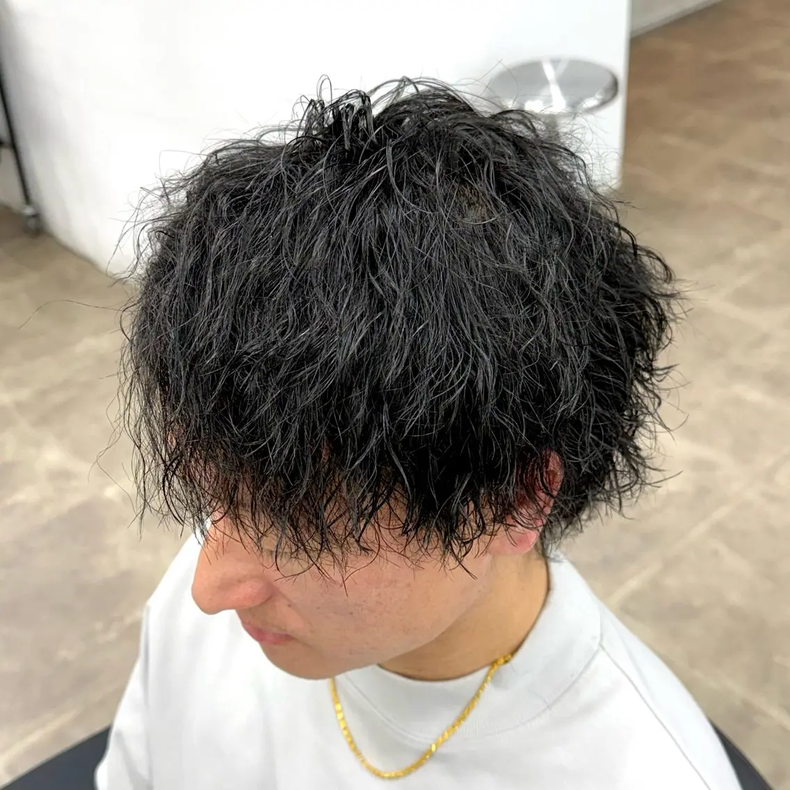 パーマ メンズ カット パーマ メンズ特化美容師 ◆ルナのヘアスタイル