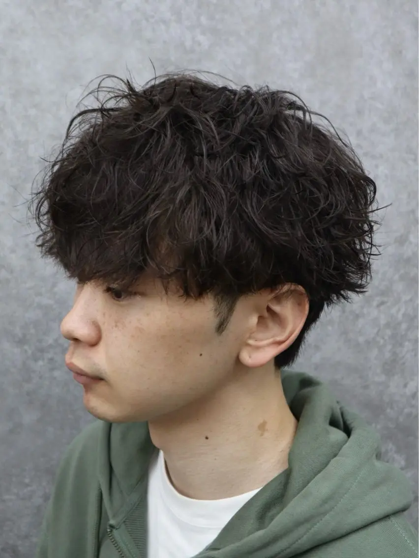 パーマ メンズ カット パーマ 🔥メンズ職人🔥 ✂️加瀬澤駿✂️のヘアスタイル