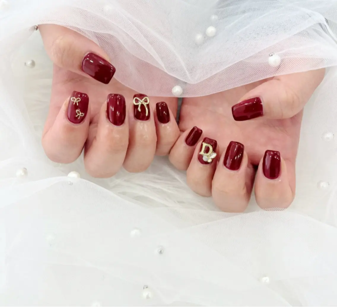 ネイル 長さ出し フットネイル ジェルネイル 韓国ネイル マグネットネイル #Amin nail salonのネイルデザイン