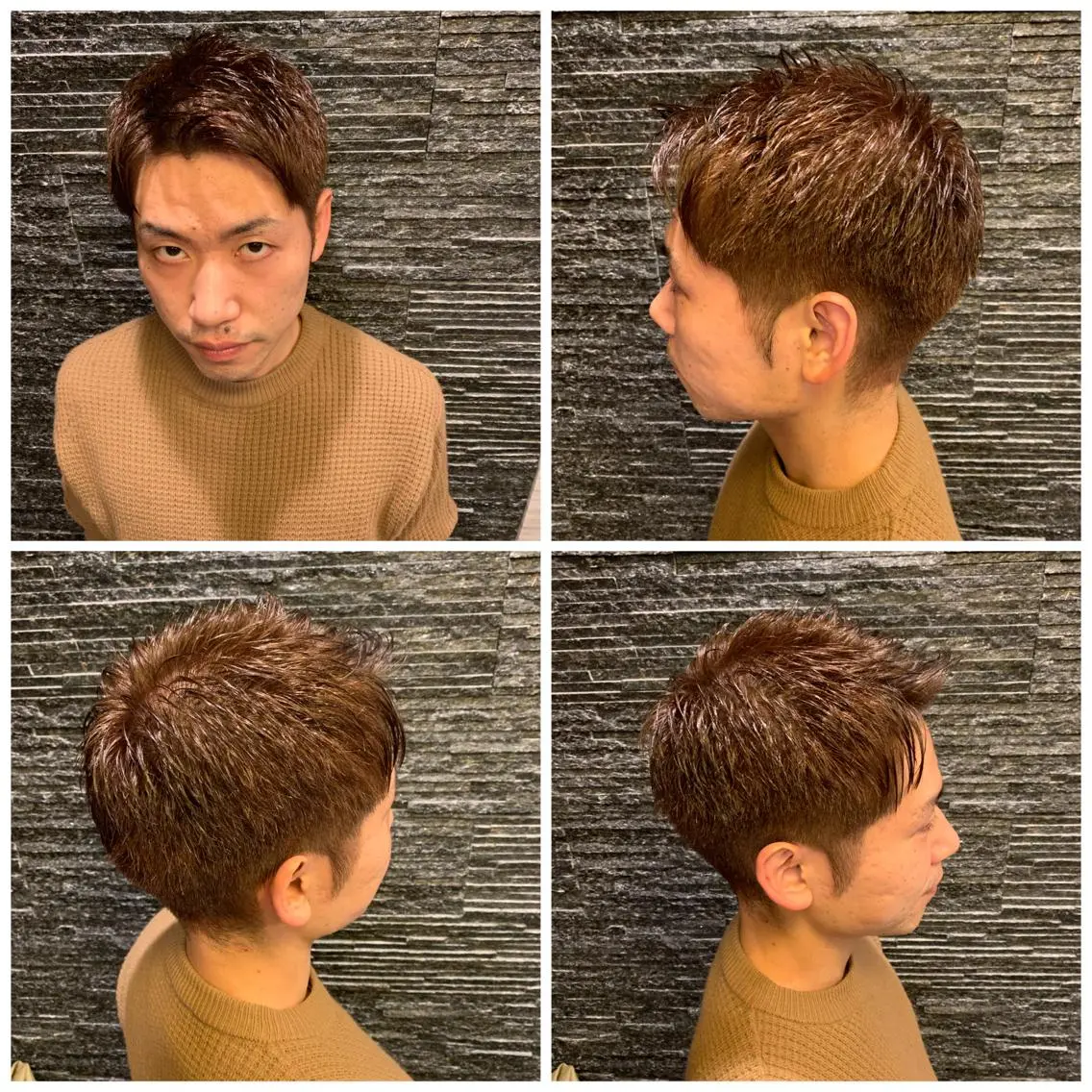 ショート カラー メンズ ショートヘア 高橋 大輔のヘアスタイル