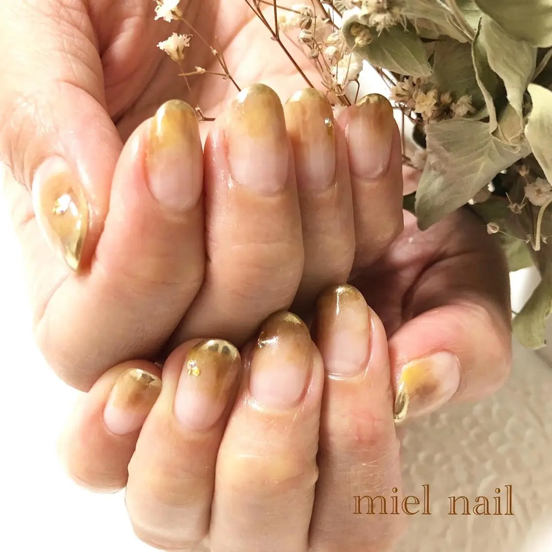 ネイル ハンドネイル miel nailのネイルデザイン