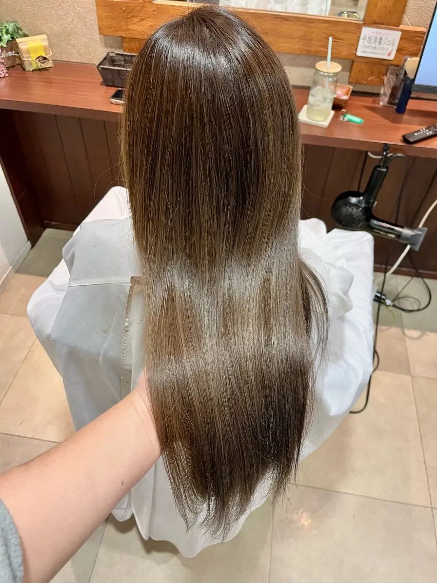 💇‍♂️似合わせカット💇‍♀️＋似合わせカラー+髪質改善トリートメント【バウンス】or【インメトリィー】の写真