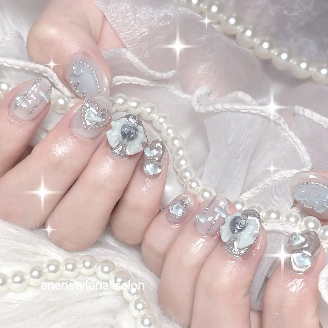 ネイル ハンドネイル 🐾enen style 🐾のネイルデザイン
