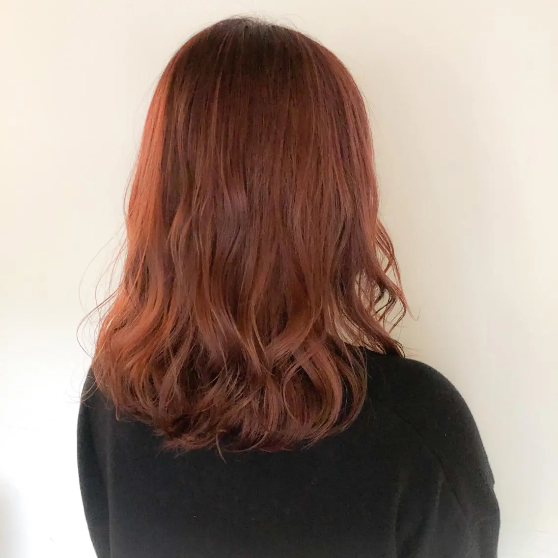 セミロング カラー パーマ ヘアアレンジ メンズ マツエク・マツパ 暖色ボブ 🍊rikakoのヘアスタイル