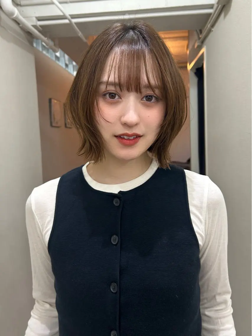 ショート カラー 透明感カラー/ chisaのヘアスタイル