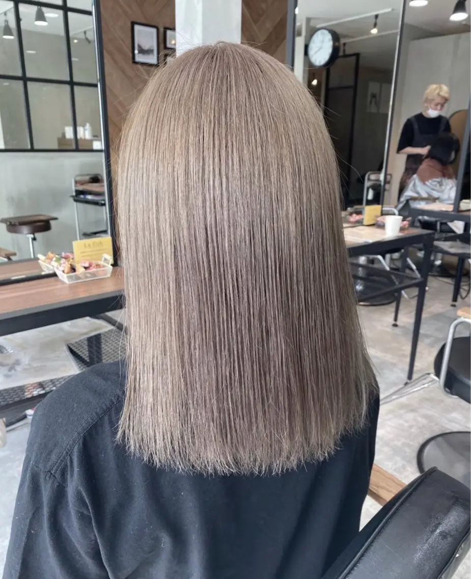ロング カラー Lafithhair lov. 福山駅家店のヘアスタイル