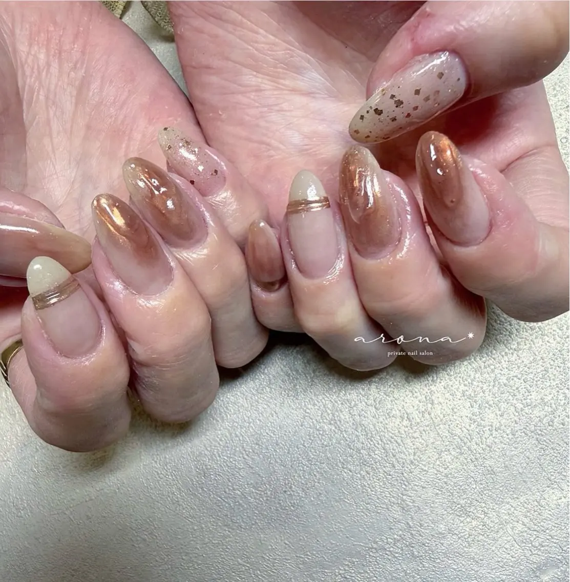 ネイル nail salon ✷aronaのネイルデザイン