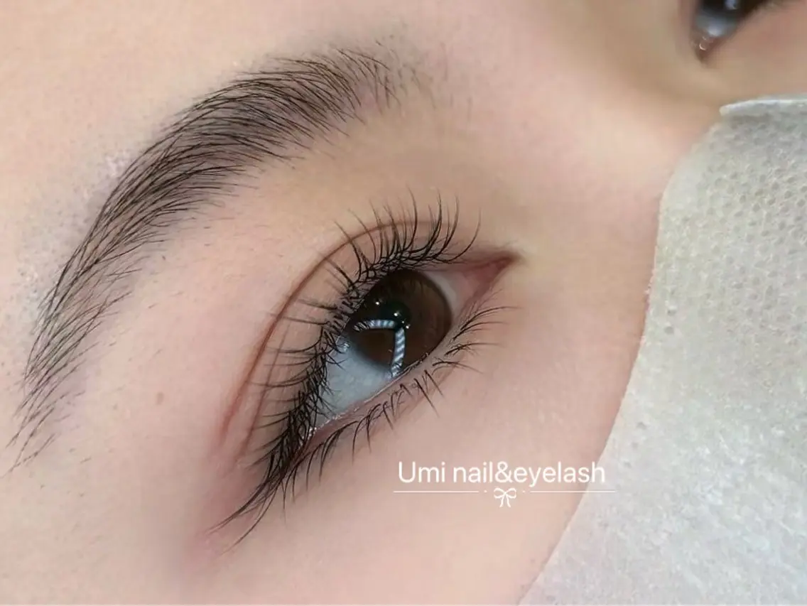 マツエク・マツパ 韓国風マツエク まつげパーマ ワンホンマツエク マツエク Umi nail& eyelash ゆみのマツエク・マツパデザイン
