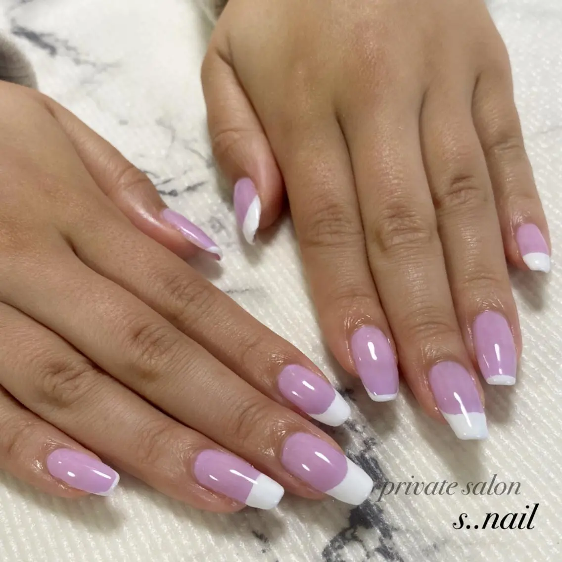 ネイル フレンチネイル ハンドネイル フットネイル s..nail / MORITAのネイルデザイン