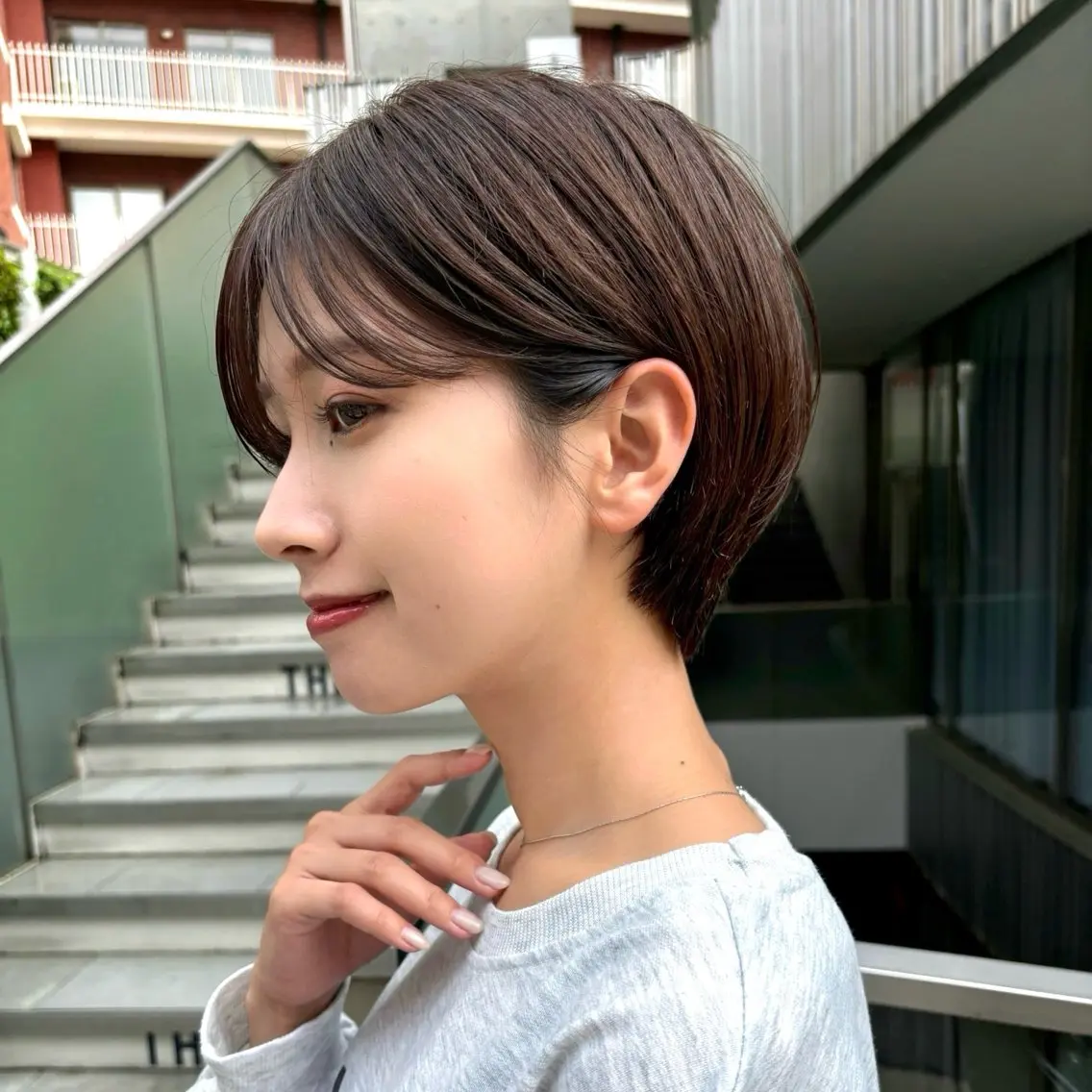 ショート カット ヘアカラー トリートメント 🌈ショートの達人 HIROMU🌈のヘアスタイル