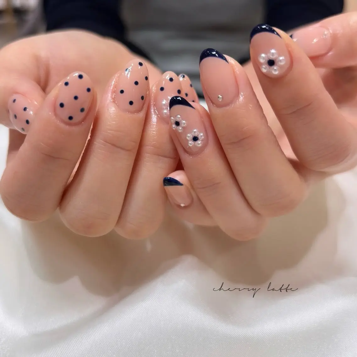 ネイル 春ネイル LUCY心斎橋/ 💍Saki💍のネイルデザイン