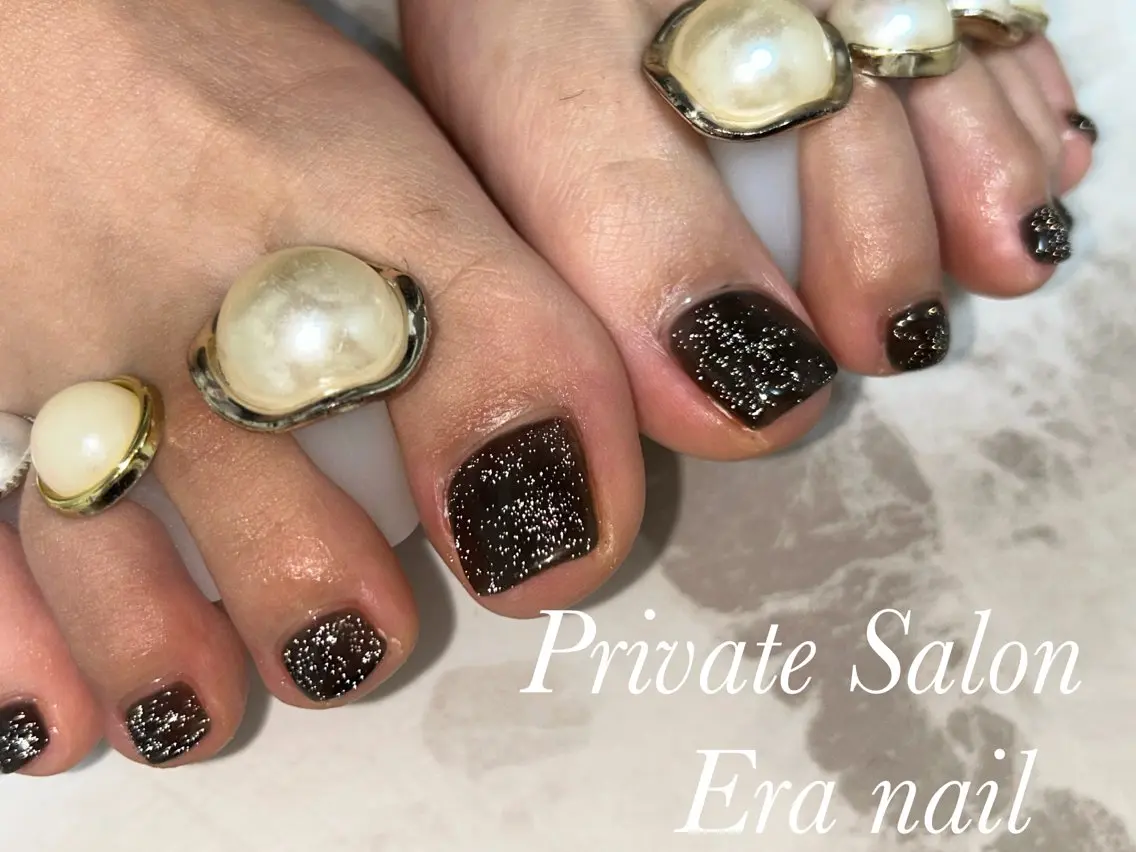 ネイル フラッシュネイル フットネイル フットネイル Era nailのネイルデザイン