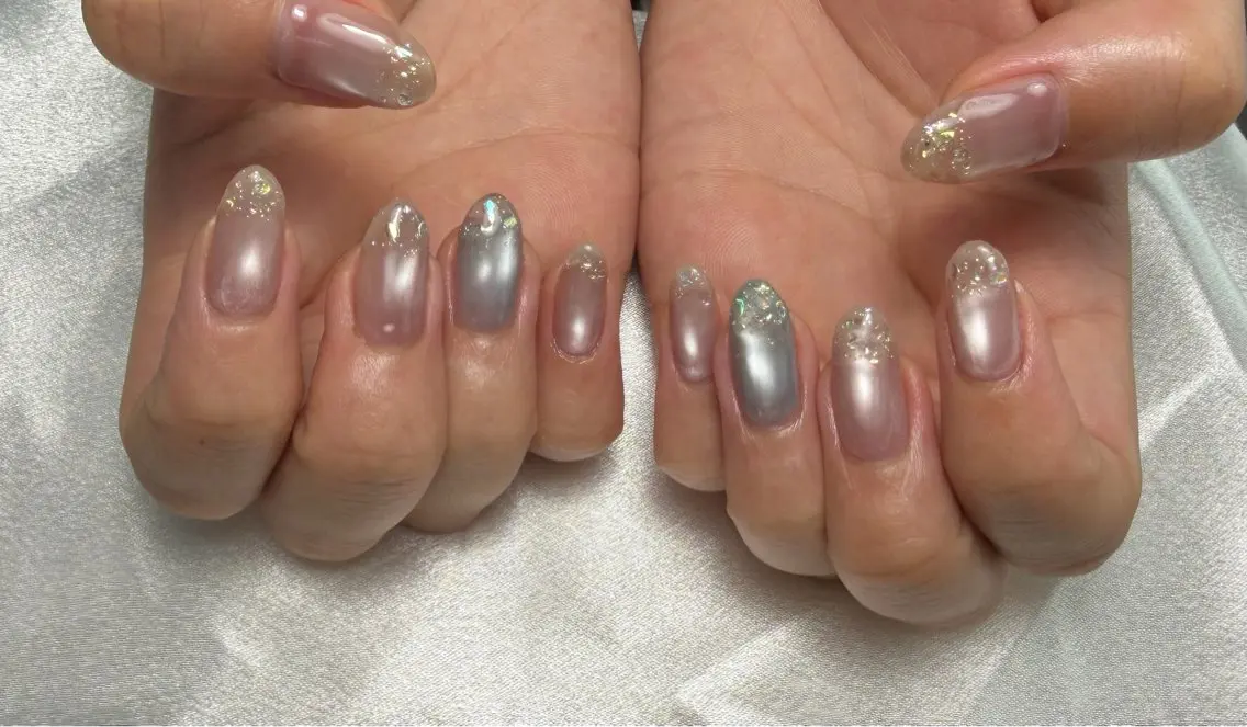 ネイル マグネットネイル ハンドネイル BONNIE NAILのネイルデザイン