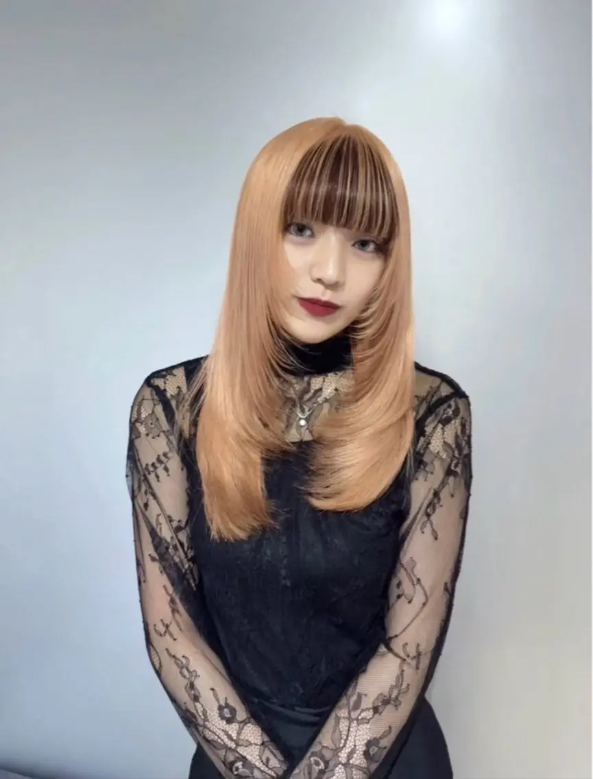 セミロング カラー トリートメント 【⭐️レイヤーカット 髪質改善⭐️】長谷川のヘアスタイル