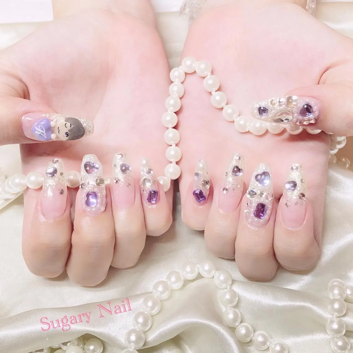ネイル ハンドネイル フットネイル SugaryNail Rinaのネイルデザイン