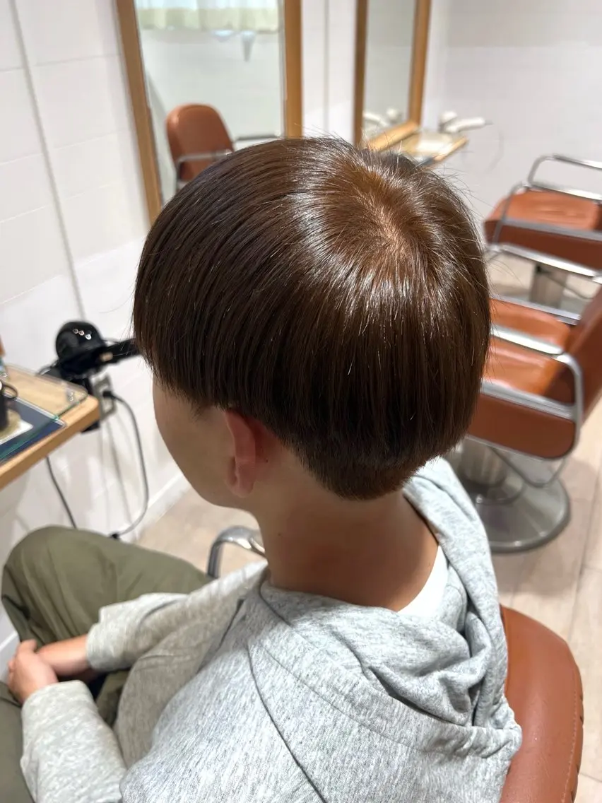 ショート カラー メンズ ヘアカラー モデル募集 セイノチヒロのヘアスタイル
