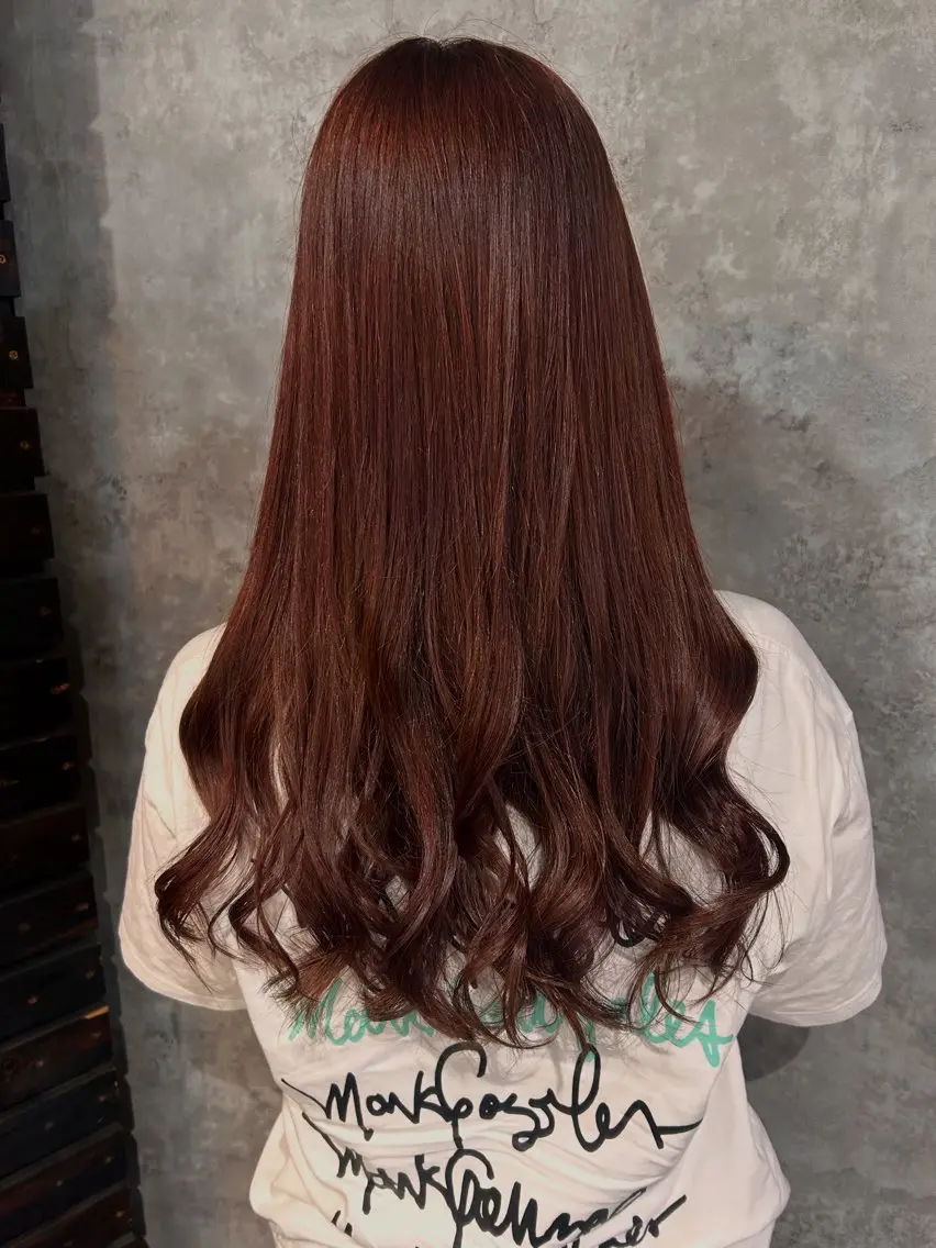 カラー ブラウンカラー ピンクカラー 髪質改善 【モデル募集中】 nojiのヘアスタイル