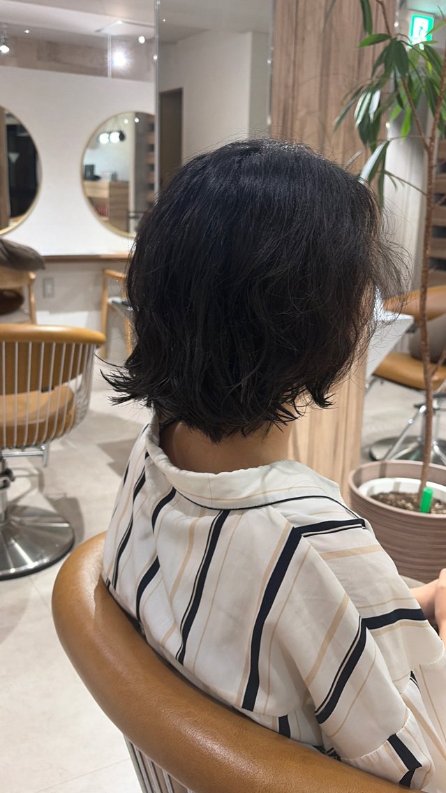 ショート パーマ 🌟カットモデル 募集中🌟田中怜菜のヘアスタイル