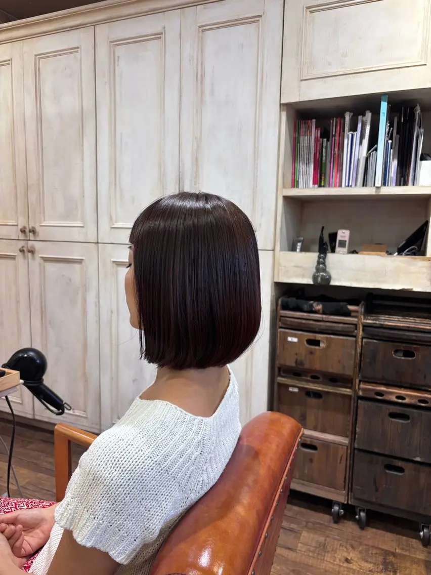 ショート カット ヘアカラー 田尾 凌雅のヘアスタイル