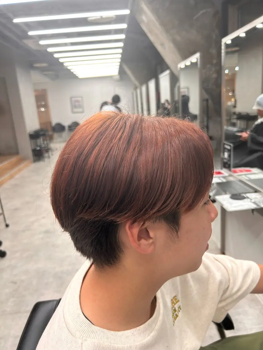カラー メンズ カットモデル募集中 新潟万代/こたろ🐯のヘアスタイル