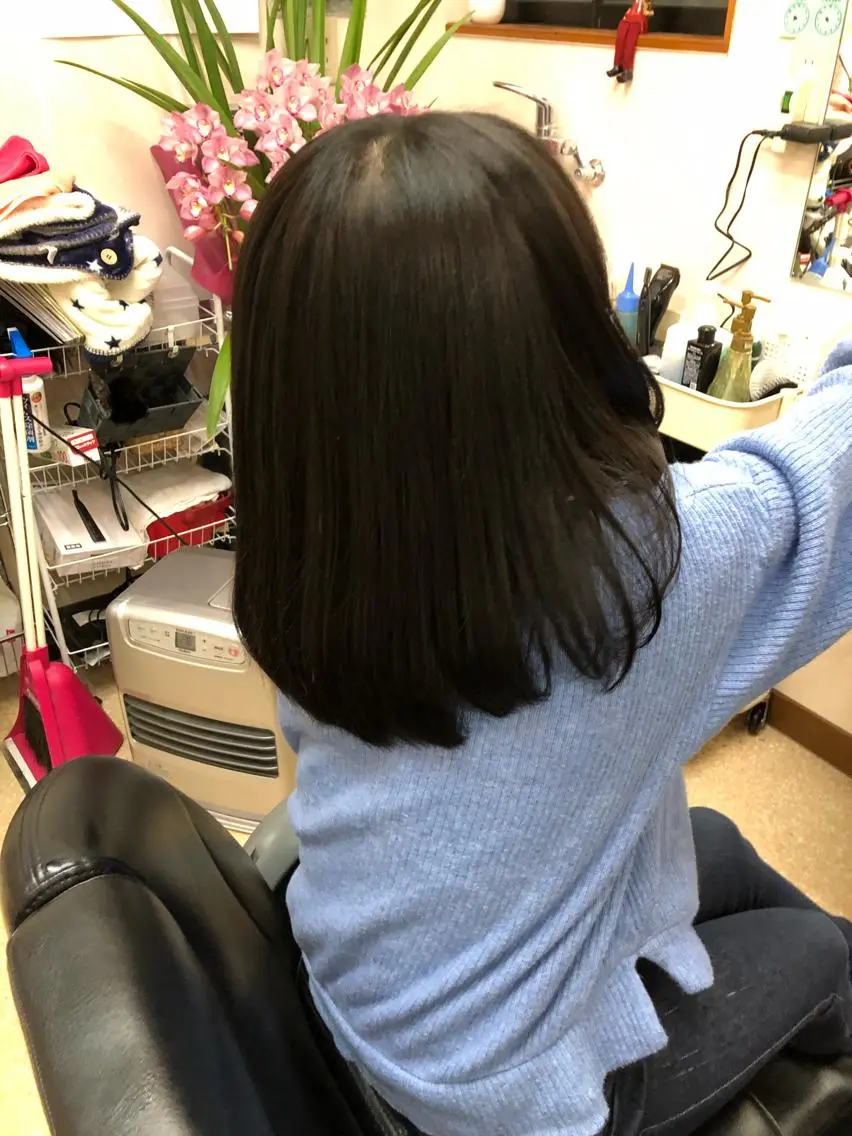 ジュニアカット小学6年以下まで シャンプー無しの写真