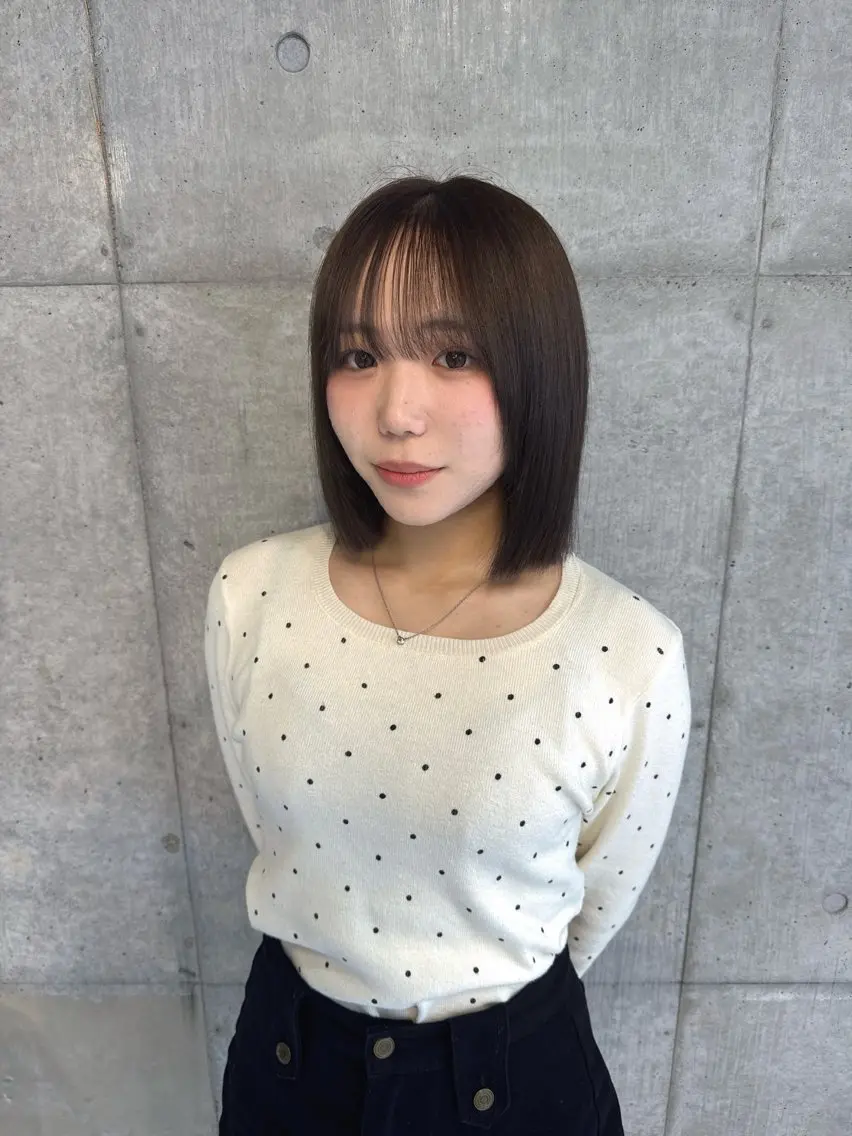 ミディアム カラー カット ヘアカラー パーマ/カラー/ 特化🍇こ〜へい🍇のヘアスタイル