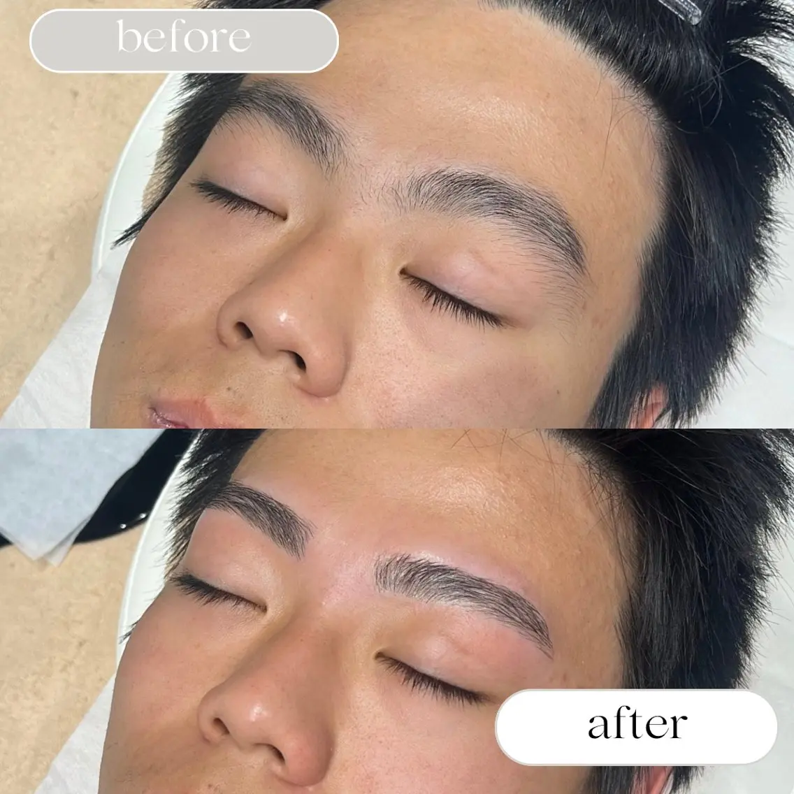メンズ アイブロウ メンズ眉毛サロン⚪️ マユクリア北千住西口の眉毛・アイブロウイメージ