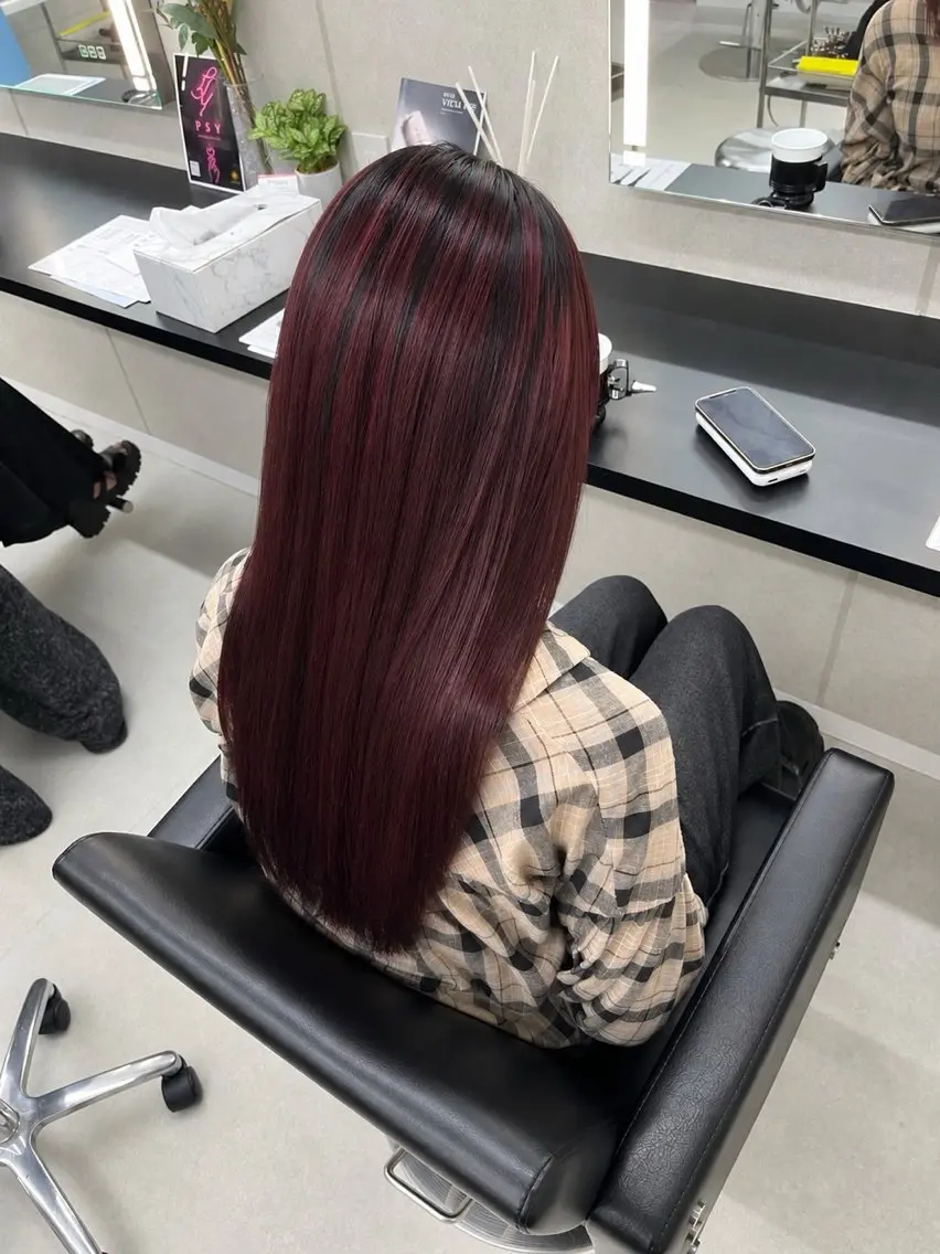 ロング ヘアカラー PSY(サイ)池袋 AIRIのヘアスタイル