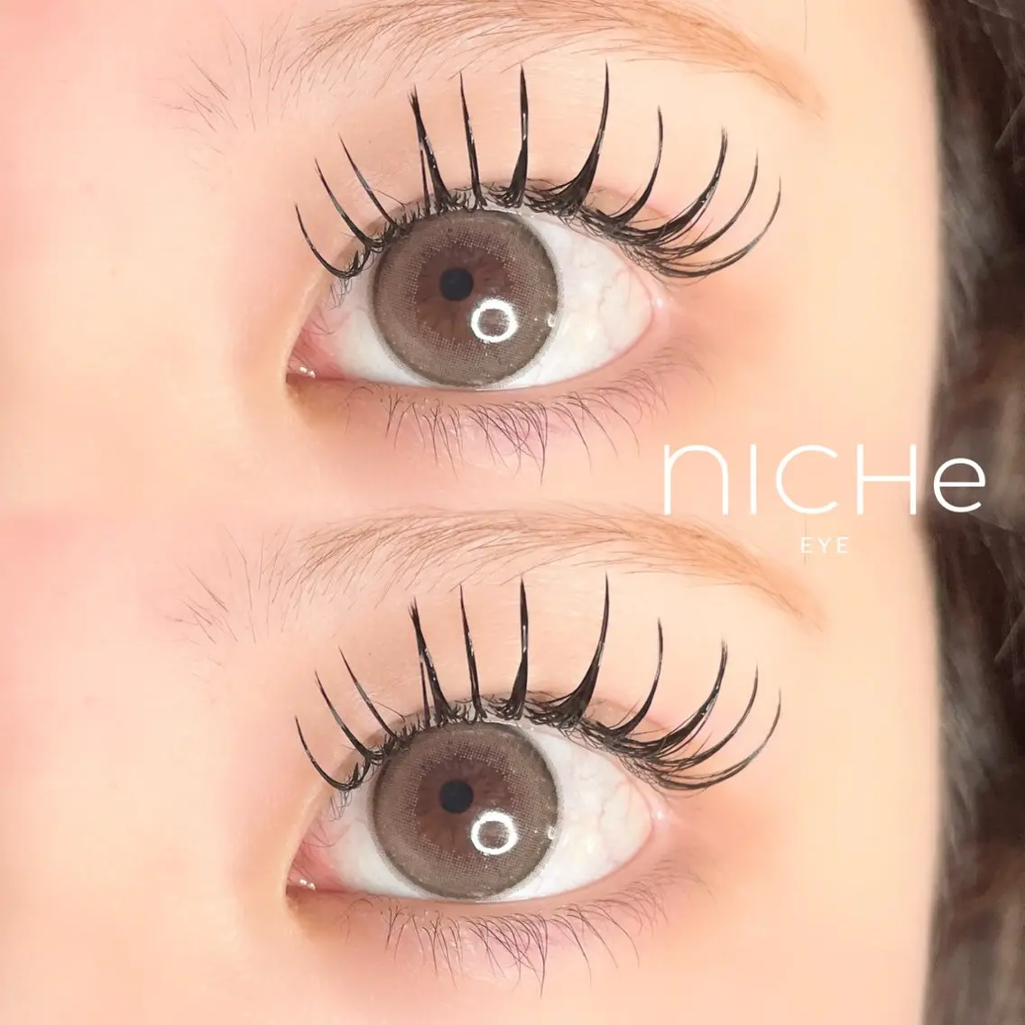 マツエク・マツパ マツエク niche eye 宮崎 果歩のマツエク・マツパデザイン