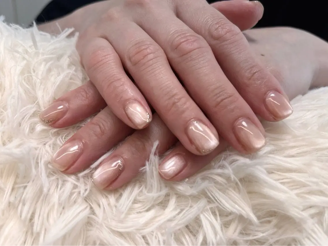 ネイル ラメ(グリッター) マグネットネイル ek.nail⭐︎ kanaのネイルデザイン