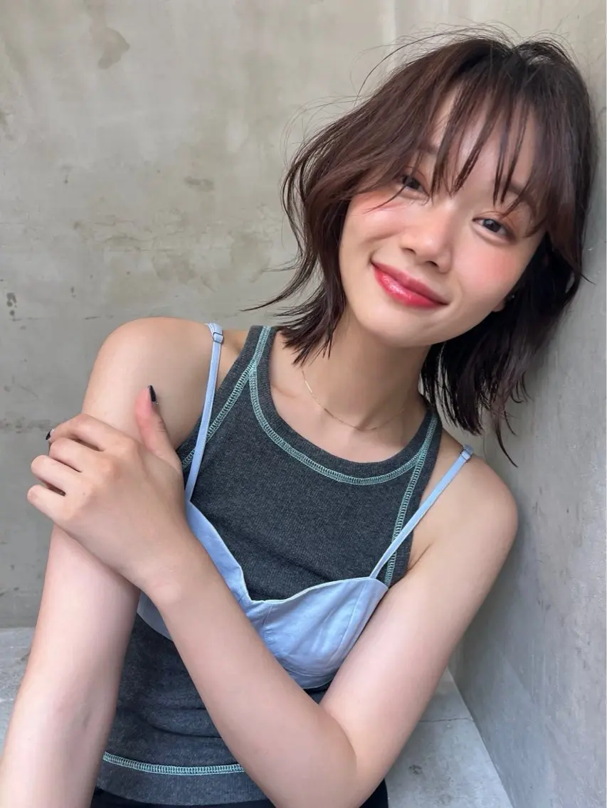 ショート カラー ヘアカラー トリートメント ヘッドスパ 髪質改善/透明感 カラー RIOのヘアスタイル