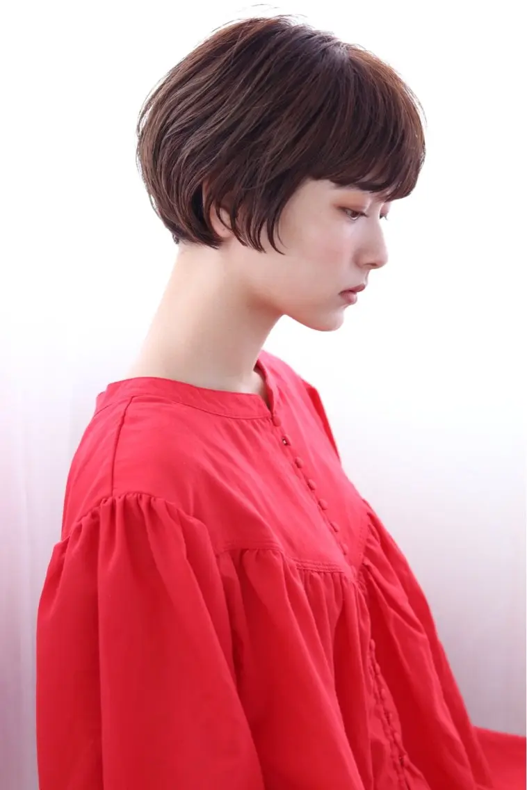 ショート ショートボブ ボブ ショートヘア 鈴畑 皓平のヘアスタイル