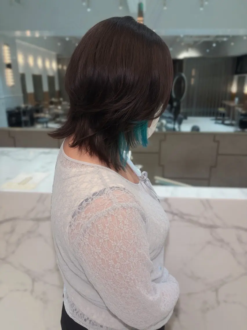 ミディアム rurina ꪔ̤̮のヘアスタイル