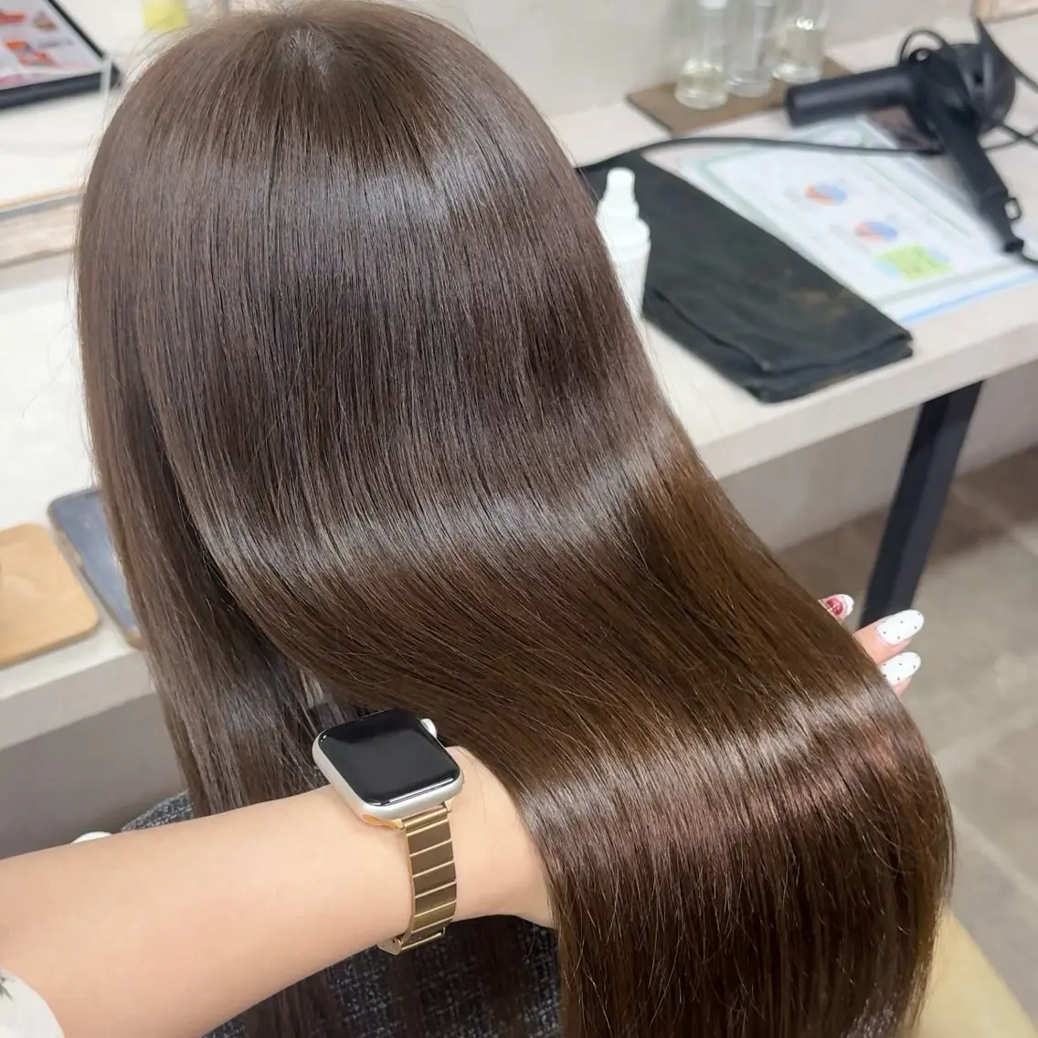 セミロング カラー ヘアカラー Blast Erikaのヘアスタイル