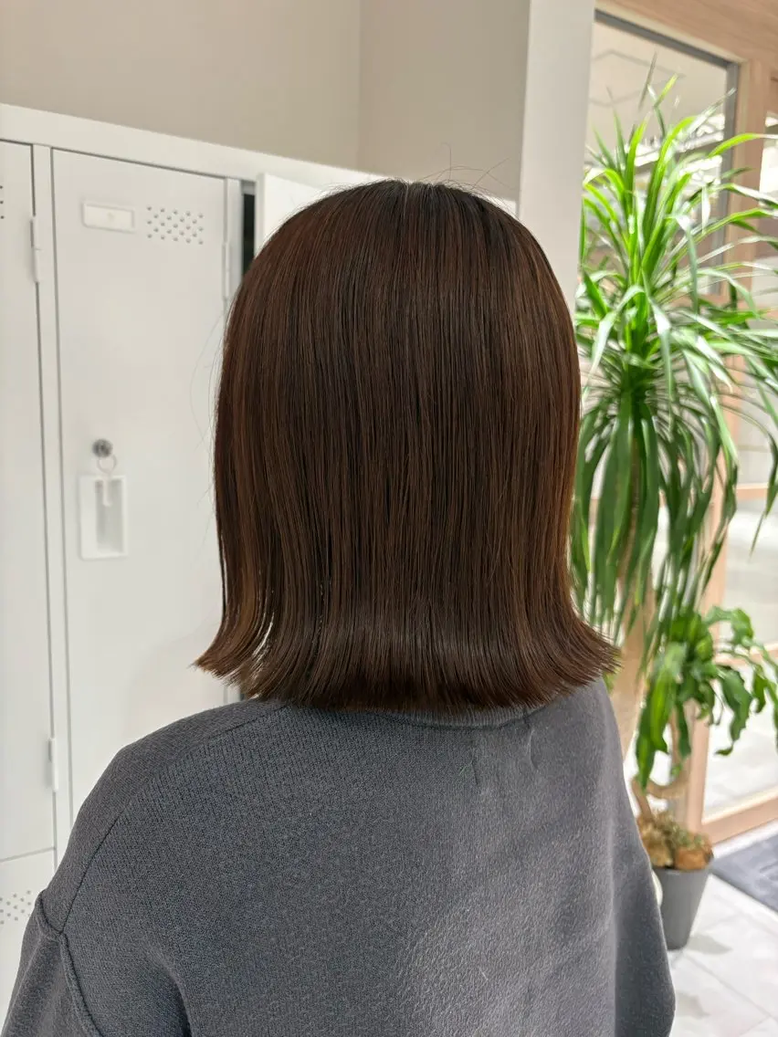 ミディアム ユイナ カットモデル募集中のヘアスタイル