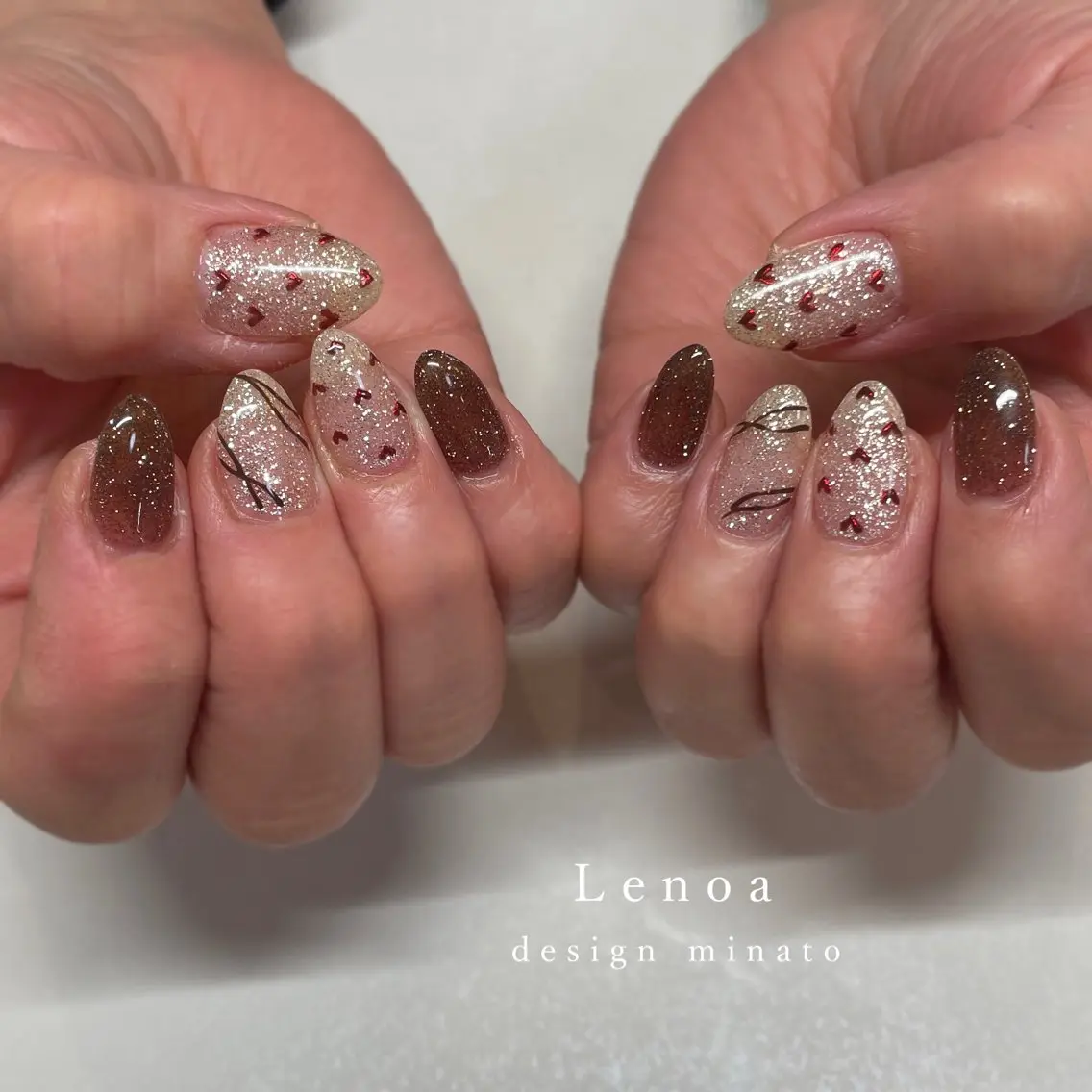 ネイル ハンドネイル Lenoa minatoのネイルデザイン